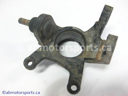 Used Can Am ATV TRAXTER MAX 500 XT OEM part # 709400097 front left steering knuckle for sale