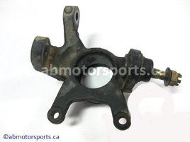 Used Can Am ATV TRAXTER MAX 500 XT OEM part # 709400095 front right steering knuckle for sale