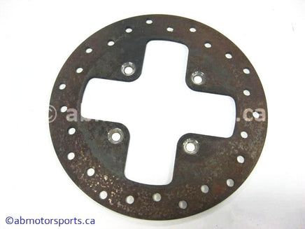 Used Can Am ATV TRAXTER MAX 500 XT OEM part # 705600343 rear brake disc for sale