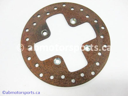 Used Can Am ATV TRAXTER MAX 500 XT OEM part # 705600342 front brake disc for sale