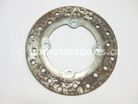 Used Can Am ATV OUTLANDER 800 OEM part # 705600604 rear brake disc for sale