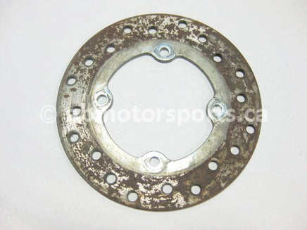 Used Can Am ATV OUTLANDER 800 OEM part # 705600604 rear brake disc for sale