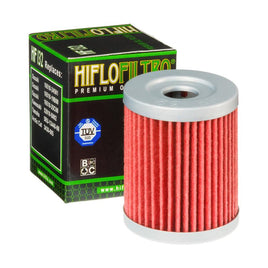 A HF132 Premium Hiflo Filtro oil filter for sale. This filter fits a variety of Kawasaki, Suzuki and Arctic Cat ATV's & Dirt Bikes. Our online catalog has more new and used parts that will fit your unit!