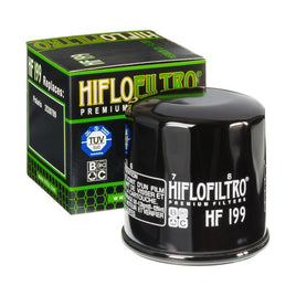 A HF199 Premium Hiflo Filtro oil filter for sale. This filter fits a variety of Polaris ATV's and UTV's. Our online catalog has more new and used parts that will fit your unit!