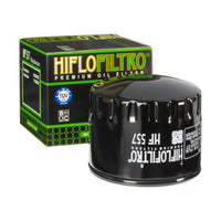 A HF557 Premium Hiflo Filtro oil filter for sale. This filter fits a variety of Bombardier ATV's. Our online catalog has more new and used parts that will fit your unit!