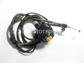 Used Honda ATV TRX 680 FA OEM part # 53143-HN0-305 and 35400-HN8-003 throttle with mode selector switch for sale