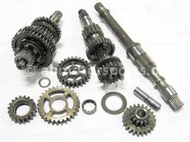 Used Honda ATV TRX 350 FM2 OEM part # 23413-HN5-670 and 23431-HN5-670 and 23441-HN5-670 transmission gear set for sale