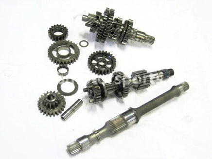 Used Honda ATV TRX 350 FM2 OEM part # 23413-HN5-670 and 23431-HN5-670 and 23441-HN5-670 transmission gear set for sale