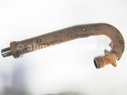 Used Honda ATV TRX 450 S OEM part # 18320-HM7-A00 and 18321-HM7-000 exhaust pipe with cover for sale