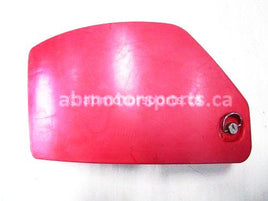 Used 2006 Honda TRX 500 FM ATV OEM part # 61150-HP0-A00 and 61120-HP0-A00ZB glove box for sale