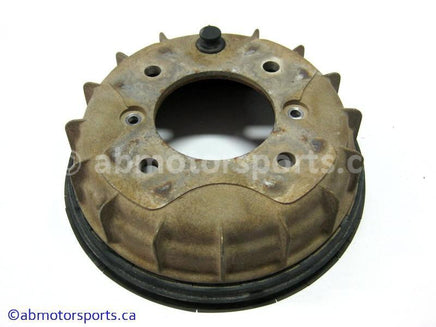 Used Honda ATV TRX 350D OEM part # 44622-HA7-650 front brake drum for sale