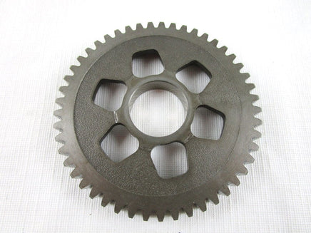 A used Countershaft Gear Low 49T from a 1998 TRX450S Honda OEM Part # 23411-HC4-000 for sale. Check out our online catalog for more parts!