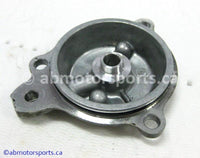 Used Honda ATV TRX 450 FE OEM part # 11333-HC4-000 OR 11333HC4000 oil filter cover for sale