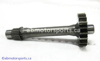 Used Honda ATV TRX 450 FE OEM part # 28130-HM7-000 OR 28130HM7000 starter gear shaft for sale