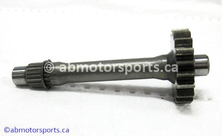 Used Honda ATV TRX 450 FE OEM part # 28130-HM7-000 OR 28130HM7000 starter gear shaft for sale