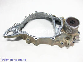 Used Honda ATV TRX 450 FE OEM part # 11340-HN0-671 rear crankcase cover for sale