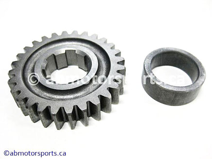 Used Honda ATV TRX 450 FE OEM part # 23491-HN0-670 fifth countershaft gear 28t for sale