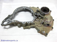 Used Honda ATV RUBICON 500 FA OEM part # 11340-HN2-000 rear crankcase cover for sale