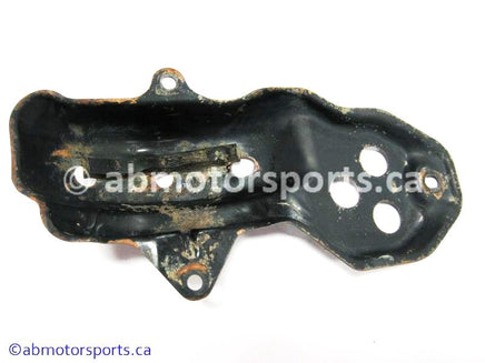 Used Honda ATV RUBICON 500 FA OEM part # 50355-HN5-670 rear differential skid plate for sale