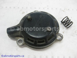 Used Honda ATV TRX 300 FW OEM part # 11333-HC4-000 oil filter cover for sale