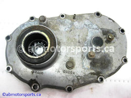 Used Honda ATV TRX 300 FW OEM part # 21502-HC5-020 front cover transfer case for sale