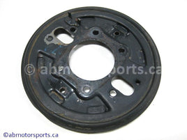 Used Honda ATV TRX 350D OEM part # 45110-HA7-671 front right brake plate for sale