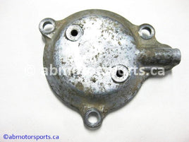 Used Honda ATV TRX 350D OEM part # 11333-HA0-000 oil filter cover for sale