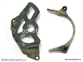 Used Honda ATV TRX 400EX OEM part # 11360-HN1-000 guard chain case for sale