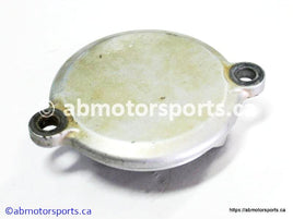 Used Honda ATV TRX 400EX OEM part # 11333-KCY-670 oil filter cover for sale