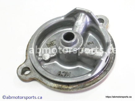 Used Honda ATV TRX 400EX OEM part # 11333-KCY-670 oil filter cover for sale