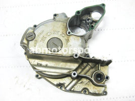 Used Honda ATV TRX 350D FOURTRAX 4X4 OEM part # 11340-HA7-750 left crankcase cover for sale