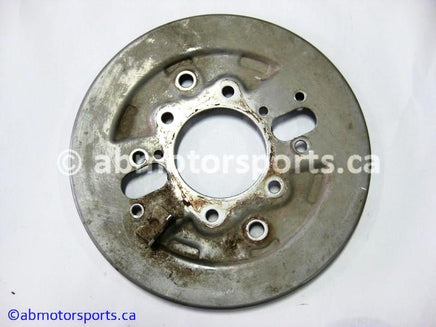 Used Honda ATV TRX 400FW OEM part # 45110-HM7-006 front right brake plate for sale