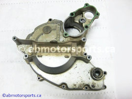 Used Honda ATV TRX 300 FW OEM part # 11341-HC5-000 left crankcase cover for sale
