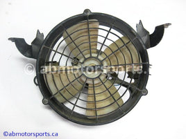 Used Honda ATV TRX 350 FM OEM part # 19030-HM7-003 cooling fan motor with shroud for sale