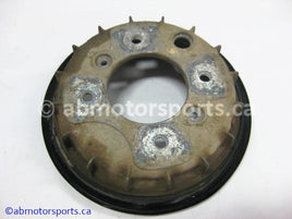 Used Honda ATV TRX 350 FM OEM part # 45700-HN5-670 OR 45700HN5670 front brake drum for sale 

