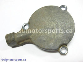 Used Honda ATV TRX 350 FM OEM part # 11333-HN5-670 OR 11333HN5670 oil filter cover for sale