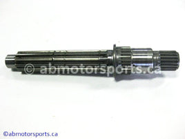 Used Honda ATV TRX 350 FM OEM part # 23211-HN5-M00 OR 23211HN5M00 main shaft for sale 

