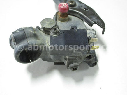 Used 2006 Honda TRX 500 FM ATV OEM part # 53180-HP0-A00 rear brake lever for sale