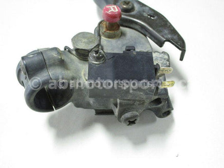 Used 2006 Honda TRX 500 FM ATV OEM part # 53180-HP0-A00 rear brake lever for sale