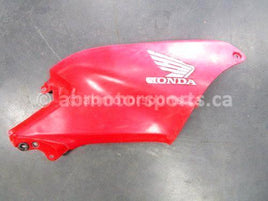 Used 2006 Honda TRX 500 FM ATV OEM part # 83550-HP0-A00ZB right side tank cover for sale