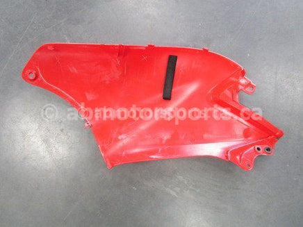 Used 2006 Honda TRX 500 FM ATV OEM part # 83550-HP0-A00ZB right side tank cover for sale