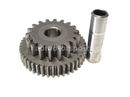 A used Starter Reduction Gear 43T 18T from a 2006 TRX 500FM Honda OEM Part # 28140-HN0-A00 for sale. Honda ATV parts online? Find parts that fit your unit here!