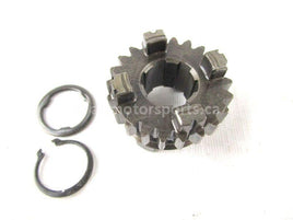 A used Third Gear M 22T from a 1984 ATC 200ES Honda OEM Part # 23461-427-000
 for sale. Check out our online catalog for more parts that will fit your unit!