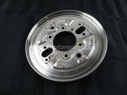A used Brake Backing Plate FR from a 1997 TRX300FW Honda OEM Part # 45110-HM5-731 for sale. Honda ATV parts… Shop our online catalog… Alberta Canada!