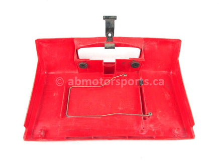 A used Tool Box Lid from a 1991 TRX300FW Honda OEM Part # 80211-HC4-750ZB for sale. Honda ATV parts… Shop our online catalog… Alberta Canada!