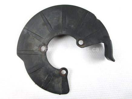 A used Brake Disc Guard FL from a 2008 TRX420FE Rancher 4x4 Honda OEM Part # 45256-HP5-600 for sale. Honda ATV parts… Shop our online catalog… Alberta Canada!