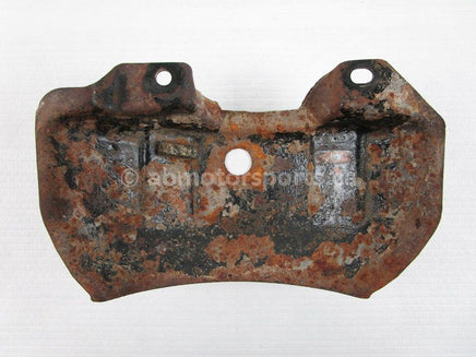 A used Brake Guard Rear from a 2008 TRX420FE Rancher 4x4 Honda OEM Part # 43430-HP5-600 for sale. Honda ATV parts… Shop our online catalog… Alberta Canada!