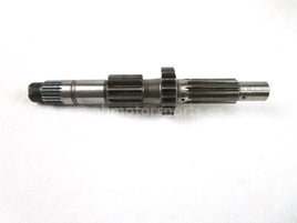 A used Main Transmission Shaft from a 2001 TRX450ES Honda OEM Part # 23211-HN0-A11 for sale. Honda ATV parts online? Shop our online catalog!!