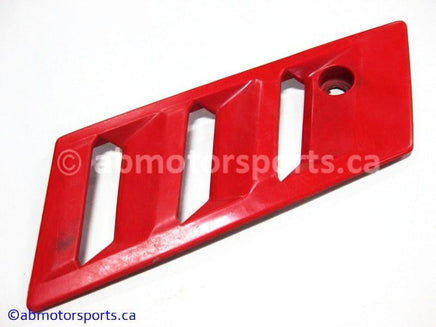 Used Honda ATV TRX 350D OEM part # 66121-HA7-671ZA right louver for sale 