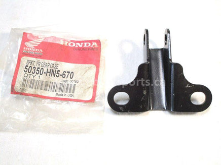A new Front Differential Bracket for a 2005 TRX 400FGA Honda OEM Part # 50350-HN5-670 for sale. ATV parts online? Oh, Yes! Find parts that fit your unit here!